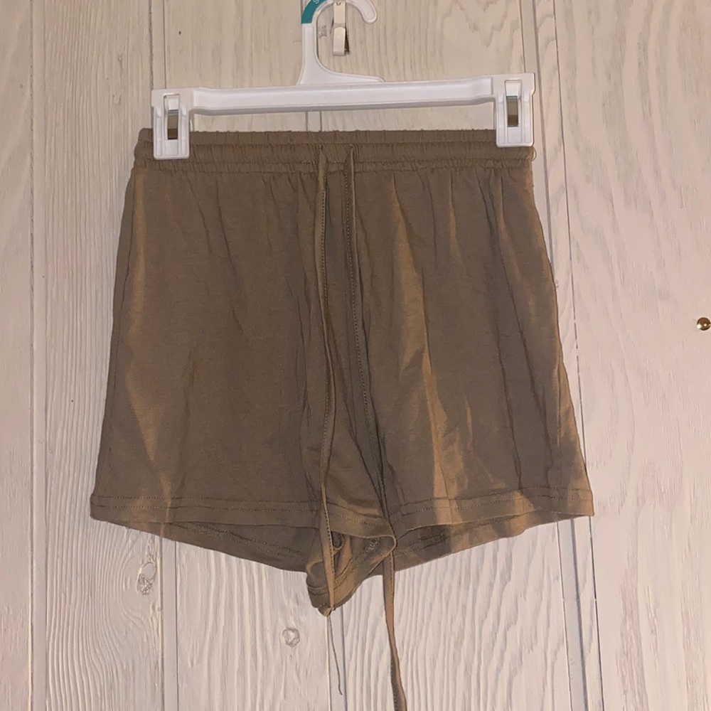 Olive PJ shorts